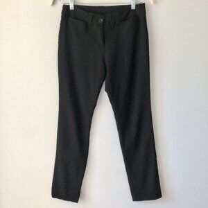 Color Swatch Black Stretch Knit Dress Pants M